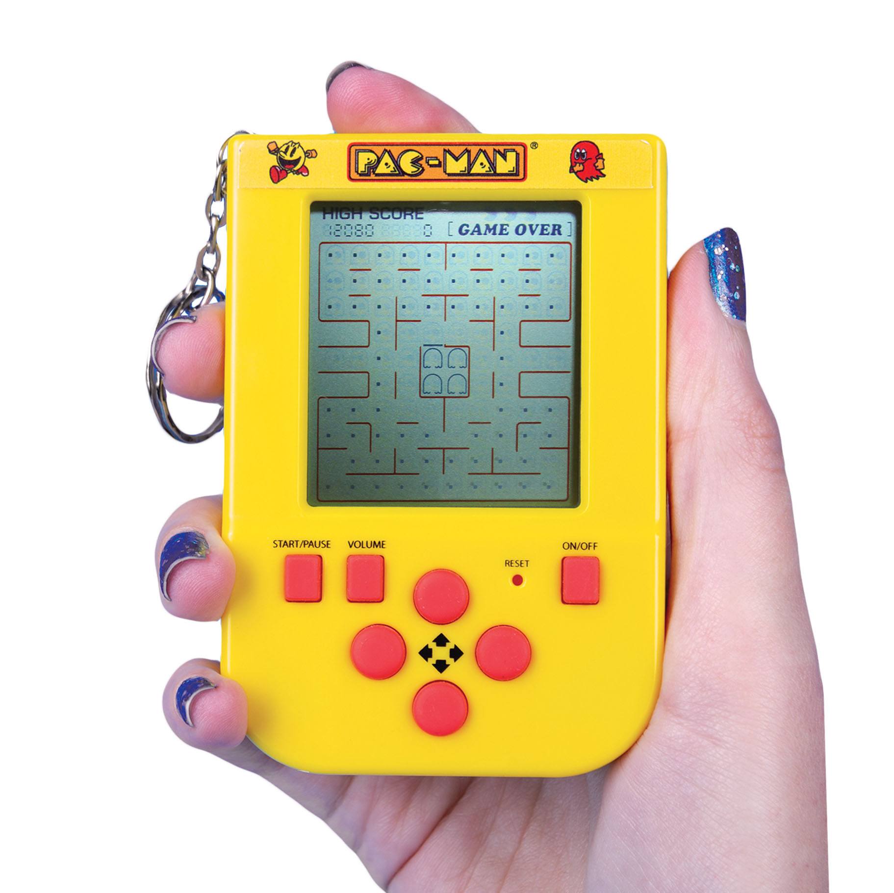 Otra imagen de Pac-Man Mini Consola de Juego con Llavero Mini Retro